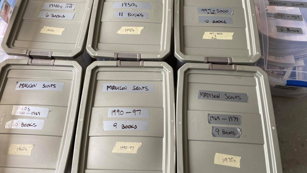 Bins of Scouts history